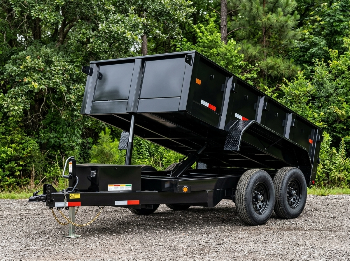 7×12 Dump Trailer 7×12 Dump Trailer